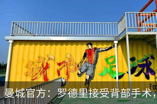 曼城官方：罗德里接受背部手术，进入短暂恢复期